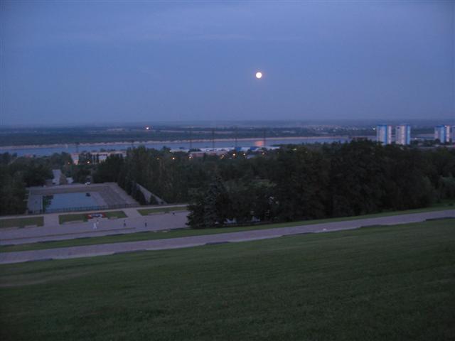 Night View of Volgograd