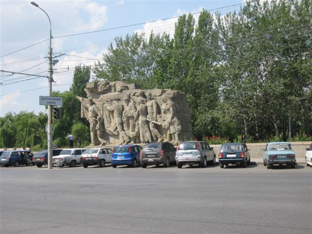 Ex-soviet statue